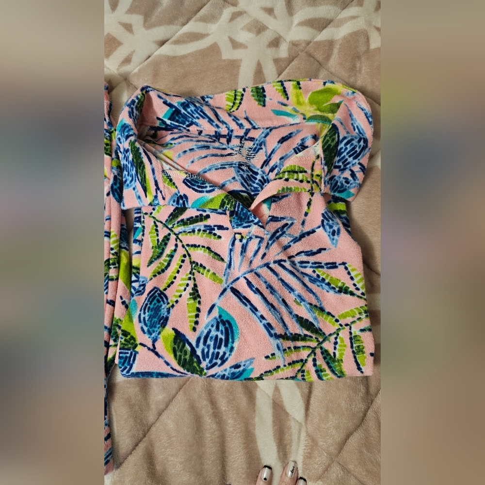 Cuddl Duds Womens 2 piece shorts terry cloth pajama lounge clothes XXL